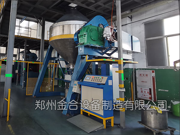 走访双锥混合机客户使用现场